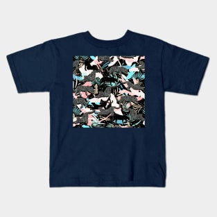 Exotic Jungle / Maximalist Pattern Kids T-Shirt